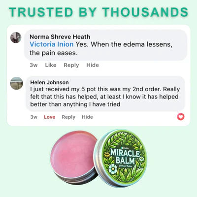 Herbal Miracle Balm for Pain Relief (Buy 1 Get 1 Free)