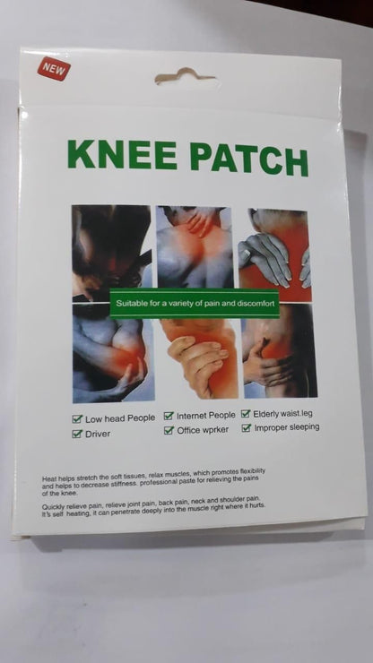 Herbal Knee Plaster Sticker Wormwood Extract Joint Ache Pain Relieving Pack Of (10)